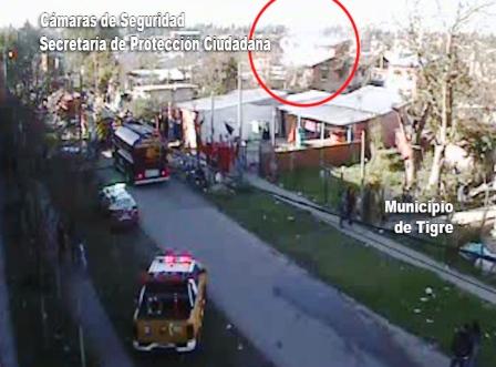 Sofocan incendio en General Pacheco denunciado por el sistema de alerta de Tigre