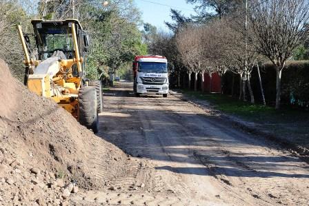Benavídez Centro, sin calles de tierra Benavídez Centro, sin calles de tierra