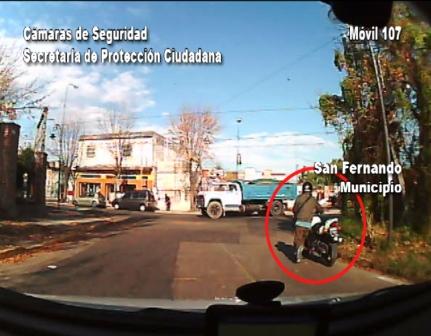 Las Patrullas Municipales de San Fernando detienen a dos “motochorros”