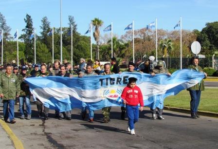 Tigre homenajea a los veteranos y a los caídos en la guerra de Malvinas Tigre homenajea a los veteranos y a los caídos en la guerra de Malvinas