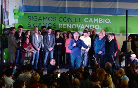 Luis Andreotti presentó la lista del Frente Renovador de San Fernando