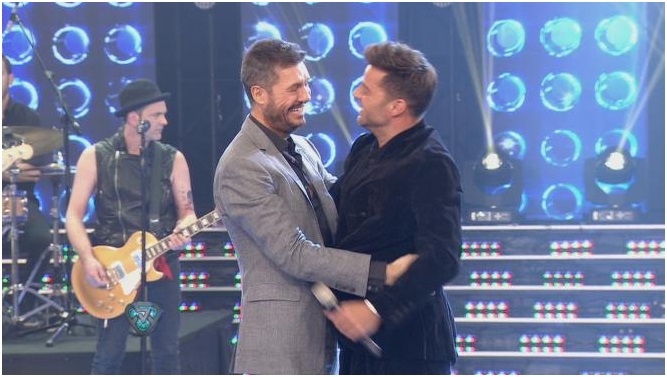 Ricky Martin conquistó Showmatch a pura música y carisma Ricky Martin conquistó Showmatch a pura música y carisma