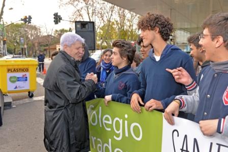 Luis Andreotti lanzó el programa “Sanfer Recicla”