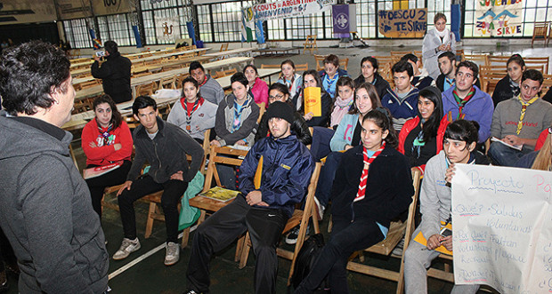 Posse participó de un encuentro de 300 scouts Posse participó de un encuentro de 300 scouts