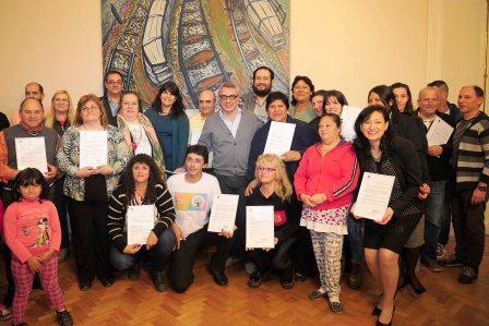 El Municipio de Tigre entregó reconocimientos a Instituciones por su labor social