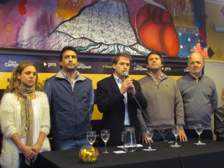 Alex Campbell presentó su lista para competir por la intendencia de San Fernando Alex Campbell presentó su lista para competir por la intendencia de San Fernando