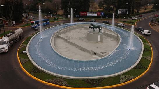 Se inauguró la renovada rotonda de Av. Márquez en San Isidro