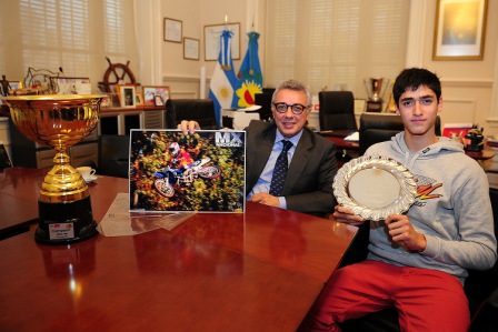 Un joven de General Pacheco participará en el Mundial Junior de Motocross Un joven de General Pacheco participará en el Mundial Junior de Motocross