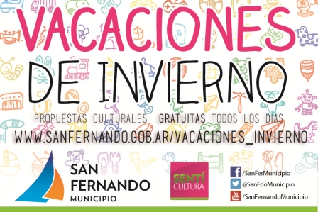 Vacaciones de Invierno 2015 en San Fernando: Múltiples propuestas gratuitas para disfrutar en familia Vacaciones de Invierno 2015 en San Fernando: Múltiples propuestas gratuitas para disfrutar en familia