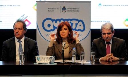 Cristina Fernández de Kirchner promulgó la ley de movilidad de asignaciones universales e inauguró Tecnópolis Cristina Fernández de Kirchner promulgó la ley de movilidad de asignaciones universales e inauguró Tecnópolis