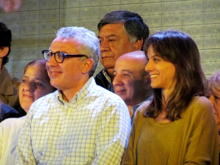 Zamora y Malena presentaron sus propuestas a los vecinos de Tigre Centro