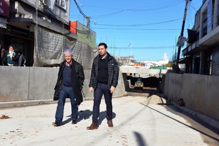 Luis Andreotti visitó la última etapa de obra del Túnel de Av. Avellaneda Luis Andreotti visitó la última etapa de obra del Túnel de Av. Avellaneda