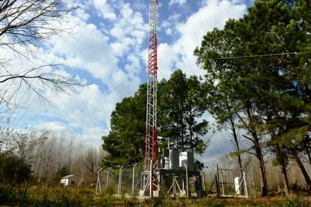 Se instalaron nuevas antenas de telefonía en el Delta de San Fernando