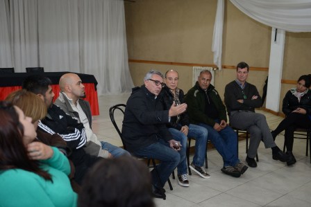 Julio Zamora se reunió con instituciones de Ricardo Rojas Julio Zamora se reunió con instituciones de Ricardo Rojas