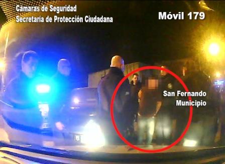 Detuvieron a dos hombres en San Fernando luego de una persecución y tiroteo Detuvieron a dos hombres en San Fernando luego de una persecución y tiroteo