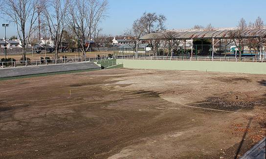 Avanzan los trabajos en el nuevo reservorio de Beccar Avanzan los trabajos en el nuevo reservorio de Beccar
