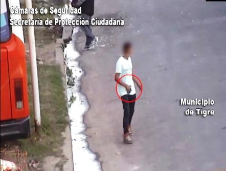 Detienen a un hombre armado tras una riña callejera en Tigre Detienen a un hombre armado tras una riña callejera en Tigre