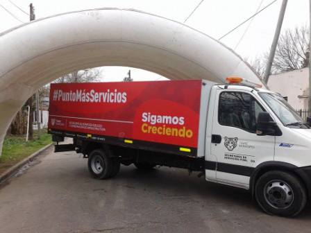 Destacan el recorrido del Punto Más Servicios en Tigre Destacan el recorrido del Punto Más Servicios en Tigre
