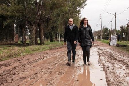 Vidal criticó a Scioli por las inundaciones: 