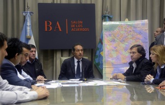 Scioli declaró la emergencia hídrica y rechazo criticas Scioli declaró la emergencia hídrica y rechazo criticas