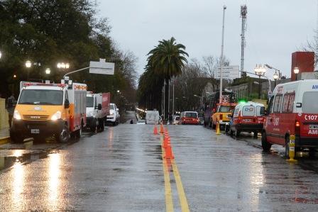 Ante el temporal, Tigre desplegó un importante operativo de prevención Ante el temporal, Tigre desplegó un importante operativo de prevención