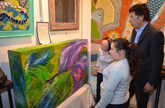 El Colectivo de Instituciones de Discapacidad de San Isidro, protagonista en Arte Espacio El Colectivo de Instituciones de Discapacidad de San Isidro, protagonista en Arte Espacio