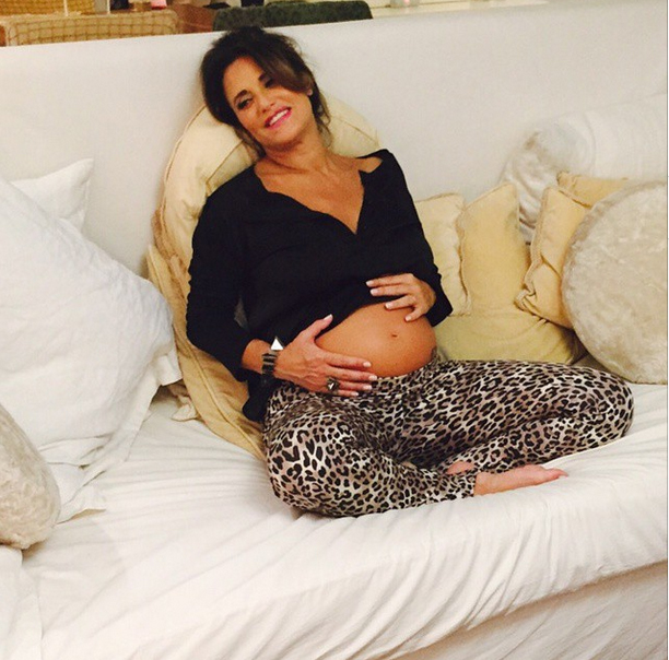 María Fernanda Callejón fue mamá de una nena María Fernanda Callejón fue mamá de una nena