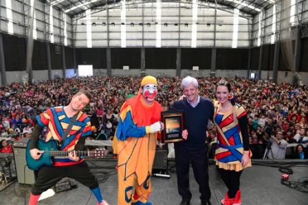 Piñón Fijo alegró a más de 15.000 sanfernandinos en el Día del Niño Piñón Fijo alegró a más de 15.000 sanfernandinos en el Día del Niño