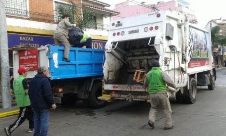 Realizan tareas de recolección de residuos en todo Tigre Realizan tareas de recolección de residuos en todo Tigre