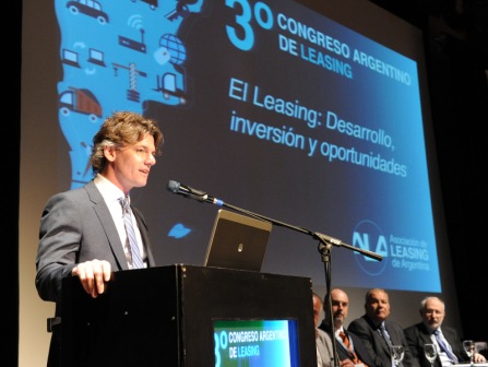 Nicolás Scioli, presidente de la Asociación de Leasing de Argentina (ALA), anunció formalmente la realización del 4to Congreso Argentino de Leasing previsto para la primera semana de noviembre