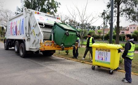 En su primer mes, el Programa “Sanfer Recicla” juntó más de 500 kilos en plástico y vidrios En su primer mes, el Programa “Sanfer Recicla” juntó más de 500 kilos en plástico y vidrios