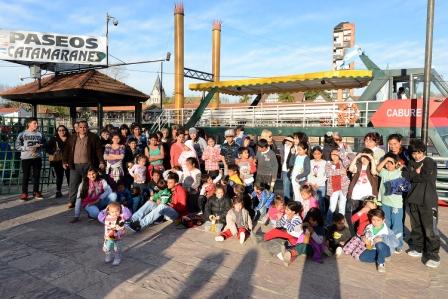Vecinos de Rincón de Milberg conocieron y disfrutaron del Delta Vecinos de Rincón de Milberg conocieron y disfrutaron del Delta