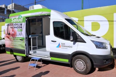 La Unidad Móvil de Vacunación de San Fernando estará el fin de semana en el casco de la ciudad La Unidad Móvil de Vacunación de San Fernando estará el fin de semana en el casco de la ciudad