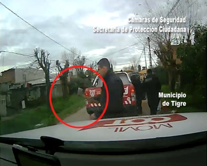 Detienen en Tigre al “Loco del Hacha”