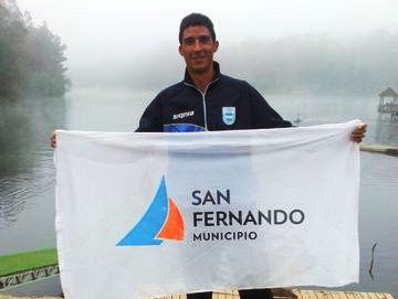 El palista sanfernandino Pablo De Torres competirá en los Juegos Olímpicos de Río 2016