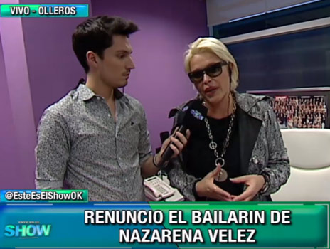Nazarena Vélez confirmó que seguirá en el Bailando tras la crisis con su bailarín, 