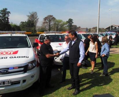 El municipio de Tigre presentó nuevos móviles  para el COT