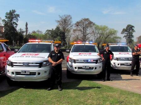 El municipio de Tigre presentó nuevos móviles  para el COT