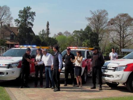 El municipio de Tigre presentó nuevos móviles  para el COT