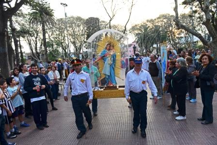 Se realizó en San Fernando la fiesta patronal de Nuestra Señora de La Guardia
