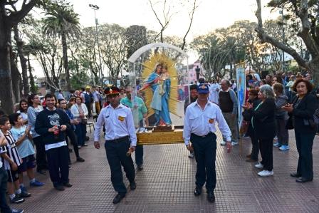 Se realizó en San Fernando la fiesta patronal de Nuestra Señora de La Guardia Se realizó en San Fernando la fiesta patronal de Nuestra Señora de La Guardia