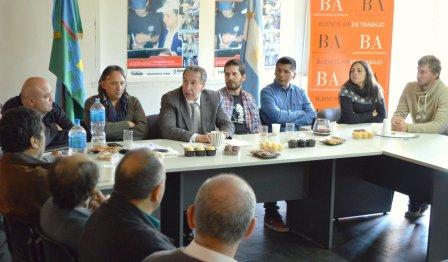 Se conformó la Mesa sindical Szpolski intendente Se conformó la Mesa sindical Szpolski intendente
