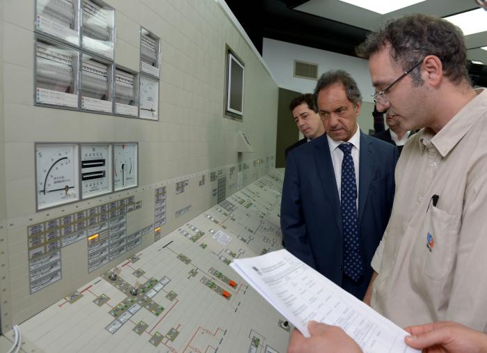 Scioli inauguró simulador en la central nuclear de Zárate Scioli inauguró simulador en la central nuclear de Zárate