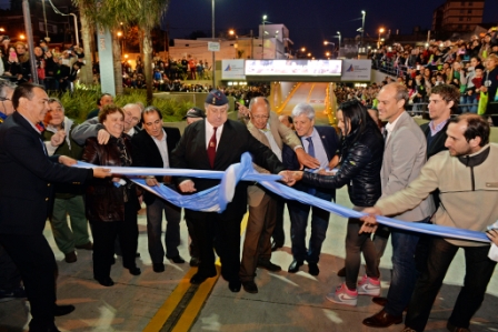 Luis Andreotti inauguró el Nuevo Túnel de la Avenida Avellaneda junto a miles de vecinos