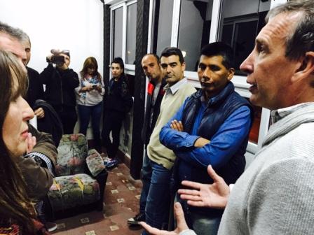 Szpolski recorrió la “Academia de Cine Leonardo Favio” en el barrio Baires Szpolski recorrió la “Academia de Cine Leonardo Favio” en el barrio Baires