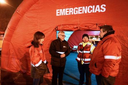 Tigre montó un operativo especial ante el alerta de sudestada