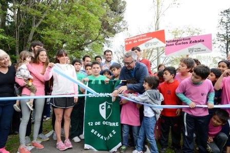 Inauguran una nueva senda aérobica en Benavidez Inauguran una nueva senda aérobica en Benavidez