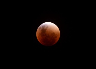 Noche de “súper Luna roja” y un espectáculo para miles en todo el país Noche de “súper Luna roja” y un espectáculo para miles en todo el país
