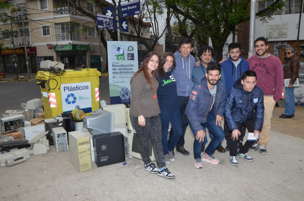 Exitosa campaña de reciclaje electrónico en San Isidro Exitosa campaña de reciclaje electrónico en San Isidro