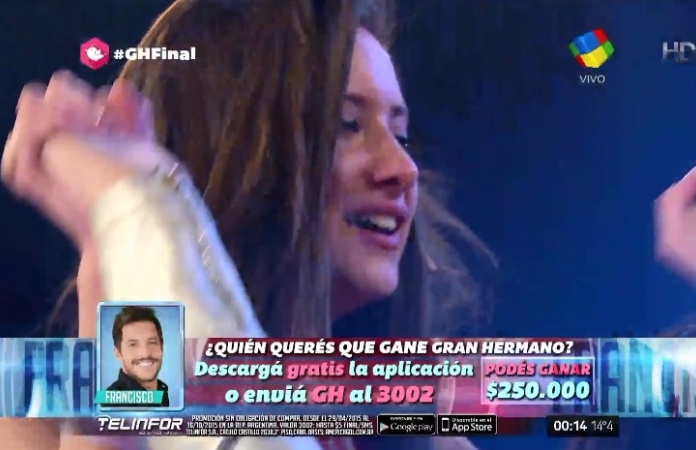 Belén se convirtió en la segunda finalista eliminada de Gran Hermano Belén se convirtió en la segunda finalista eliminada de Gran Hermano